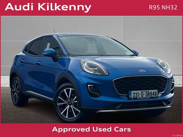 Ford Puma MPV, Petrol Hybrid, 2023, Blue