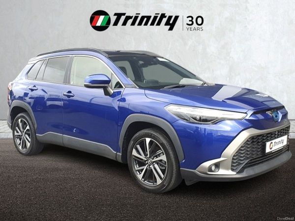 Toyota Corolla Cross SUV, Petrol Hybrid, 2022, Blue