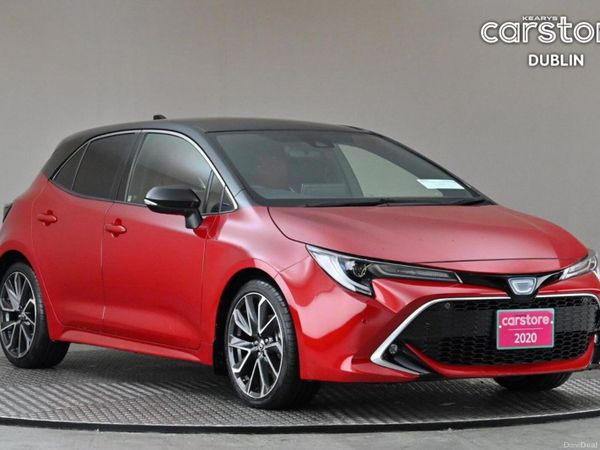 Toyota Corolla Hatchback, Petrol Hybrid, 2020, Red