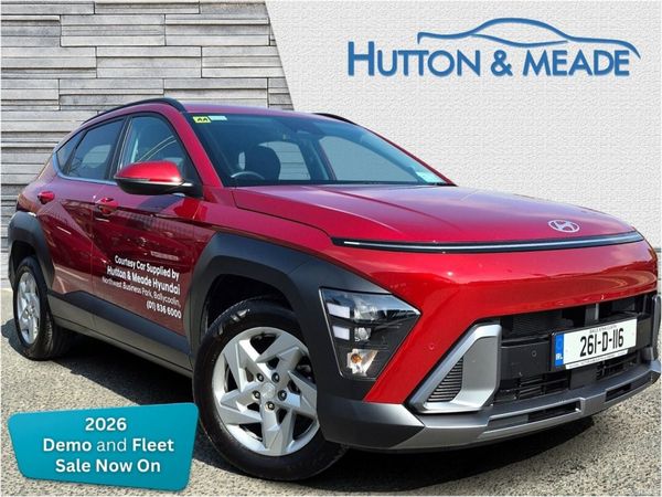 Hyundai KONA SUV, Petrol, 2026, Red