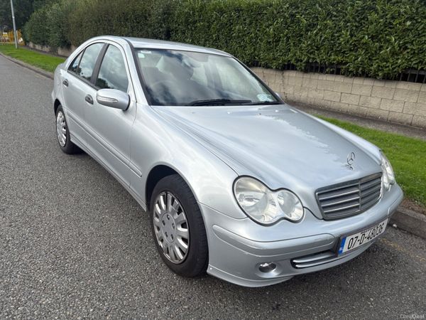 Mercedes-Benz C-Class Saloon, Petrol, 2007, Silver