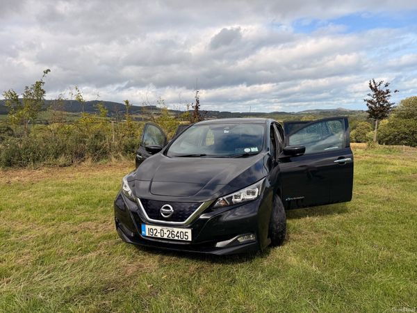 Nissan Leaf Hatchback, Electric, 2019, Black