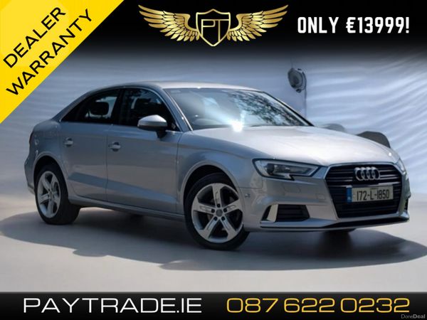 Audi A3 Saloon, Diesel, 2017, Silver