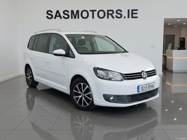 Volkswagen Touran MPV, Petrol, 2015, White
