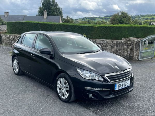 Peugeot 308 Hatchback, Diesel, 2017, Black