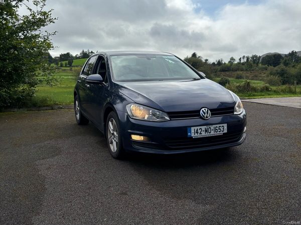 Volkswagen Golf Hatchback, Diesel, 2014, Blue