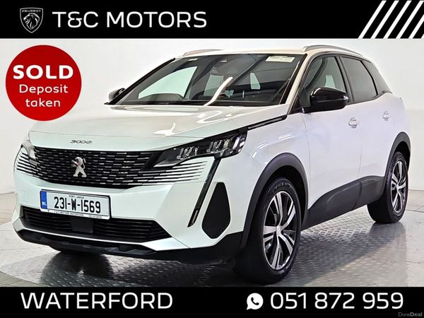 Peugeot 3008 SUV, Petrol, 2023, White
