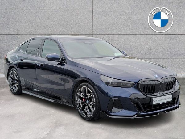 BMW 5-Series Saloon, Petrol Plug-in Hybrid, 2026, Blue