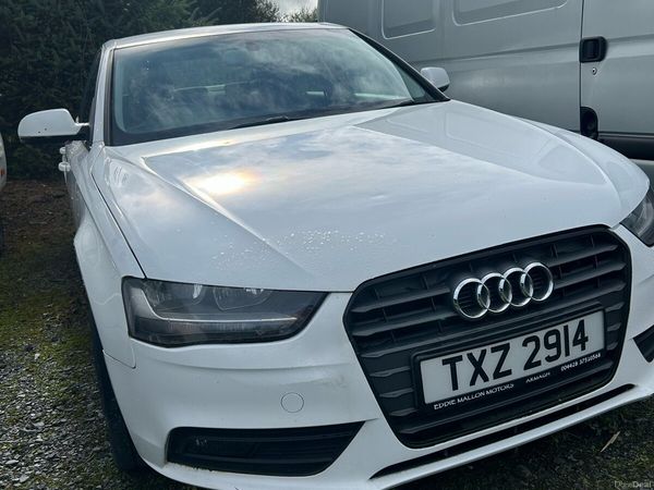 Audi A4 Saloon, Diesel, 2013, White