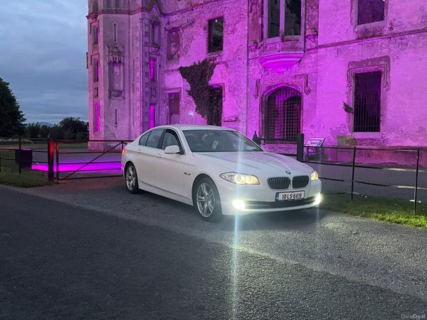 BMW 5-Series Saloon, Diesel, 2010, White