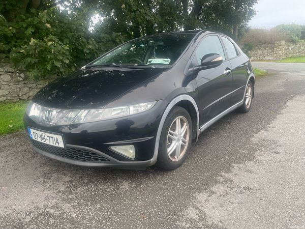 Honda Civic Hatchback, Petrol, 2007, Black
