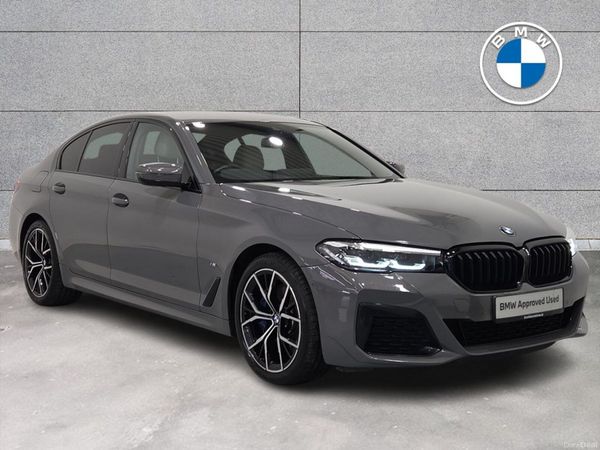 BMW 5-Series Saloon, Petrol Plug-in Hybrid, 2021, Grey