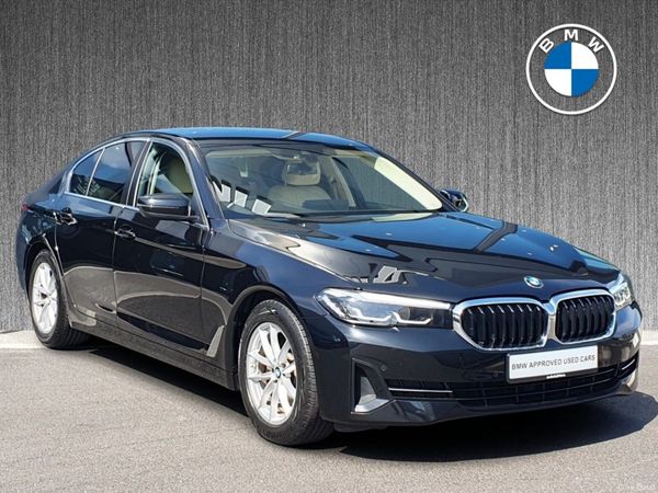 BMW 5-Series Saloon, Diesel, 2022, Black