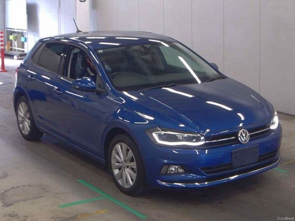 Volkswagen Polo Hatchback, Petrol, 2019, Blue