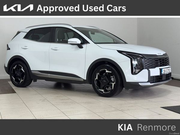 Kia Sportage MPV, Diesel Hybrid, 2026, White