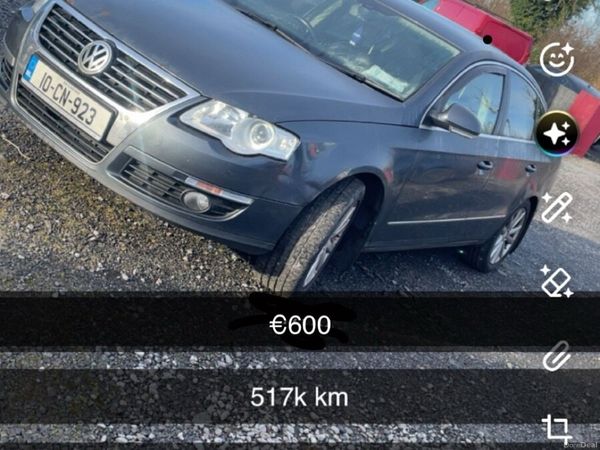 Volkswagen Passat Saloon, Diesel, 2010, Grey