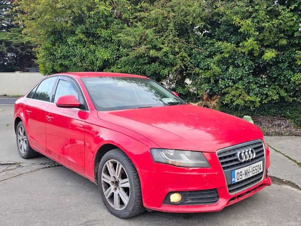 Audi A4 Saloon, Diesel, 2009, Red