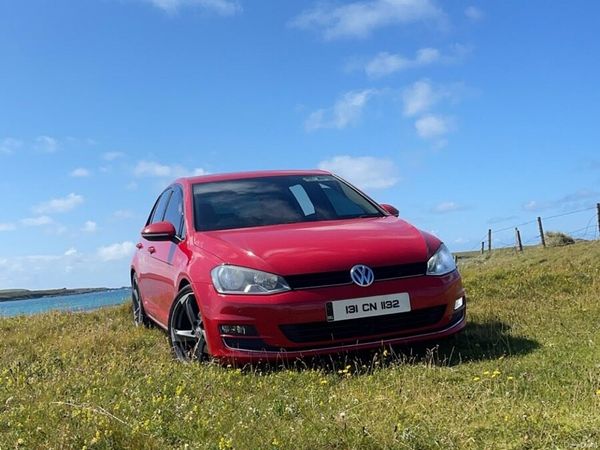 Volkswagen Golf Hatchback, Diesel, 2013, Red