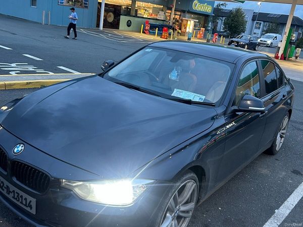 BMW 3-Series Saloon, Diesel, 2014, Blue