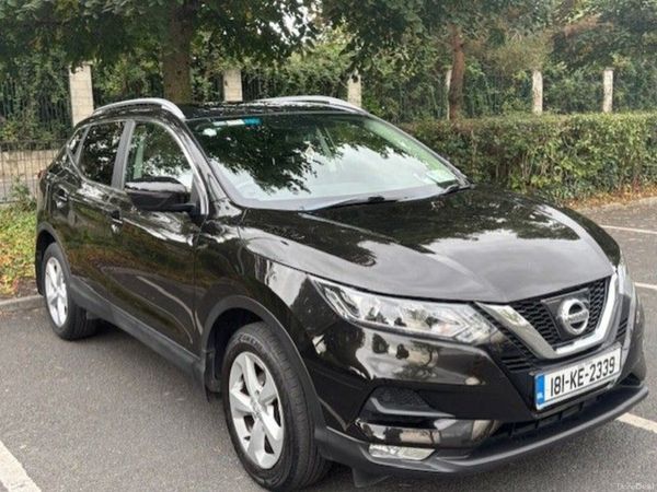 Nissan Qashqai MPV, Petrol, 2018, Black