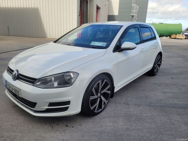 Volkswagen Golf Hatchback, Diesel, 2013, White