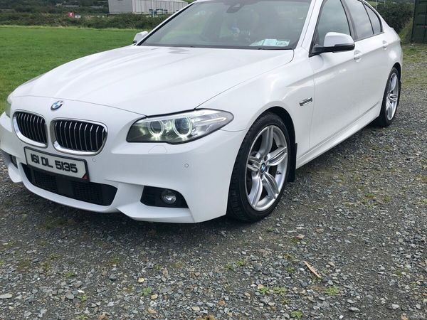 BMW 5-Series Saloon, Diesel, 2016, White
