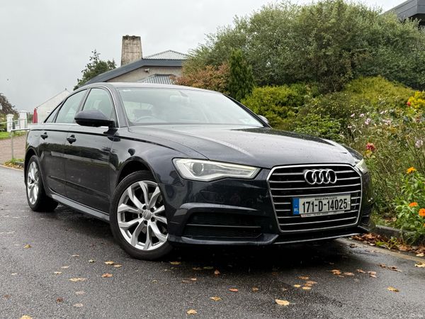 Audi A6 Saloon, Diesel, 2017, Blue