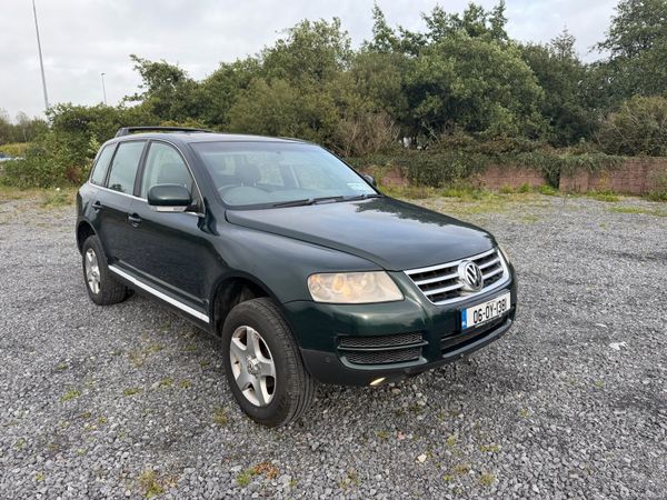 Volkswagen Touareg SUV, Diesel, 2006, Green