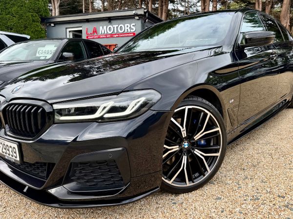 BMW 5-Series Saloon, Diesel, 2023, Black