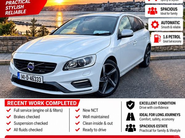 Volvo V60 Estate, Petrol, 2014, White