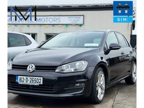 Volkswagen Golf Hatchback, Diesel, 2016, Black