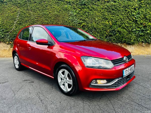 Volkswagen Polo Hatchback, Petrol, 2017, Red