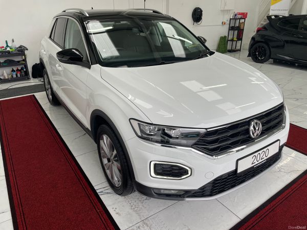 Volkswagen T-Roc Hatchback, Diesel, 2020, White