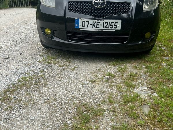 Toyota Yaris Hatchback, Diesel, 2007, Black