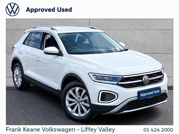 Volkswagen T-Roc SUV, Petrol, 2023, White