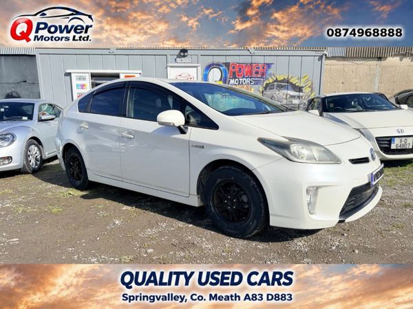Toyota Prius Hatchback, Petrol Hybrid, 2014, White