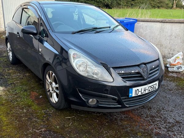 Vauxhall Corsa Hatchback, Petrol, 2010, Black