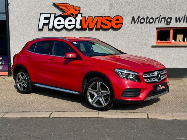 Mercedes-Benz GLA SUV, Diesel, 2018, Red