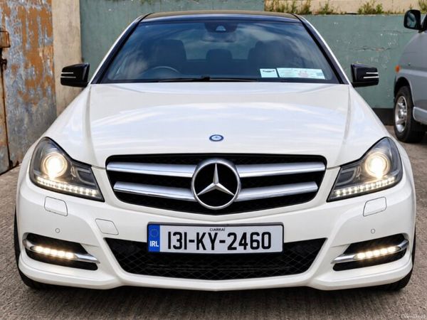 Mercedes-Benz C-Class Coupe, Diesel, 2013, White