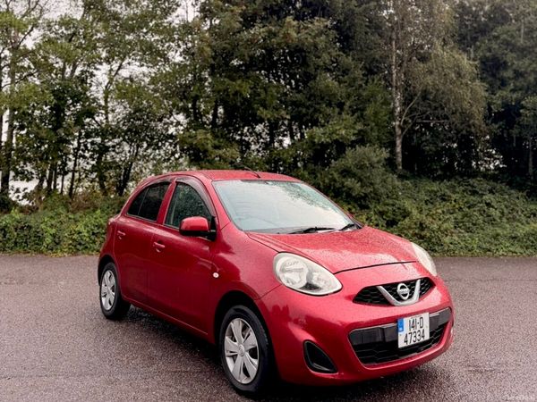 Nissan March Hatchback, Petrol, 2014, Red