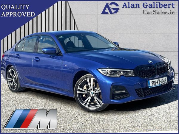 BMW 3-Series Saloon, Petrol Plug-in Hybrid, 2020, Blue