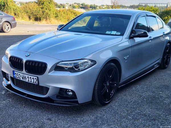 BMW 5-Series Saloon, Diesel, 2015, Silver