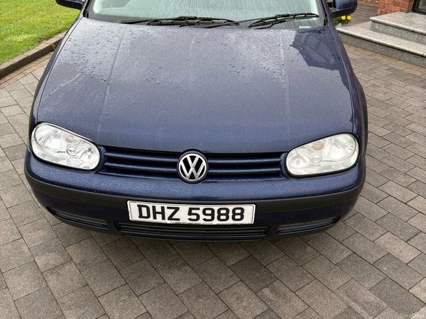 Volkswagen Golf Hatchback, Diesel, 2002, Blue