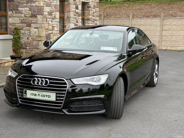 Audi A6 Saloon, Diesel, 2017, Black