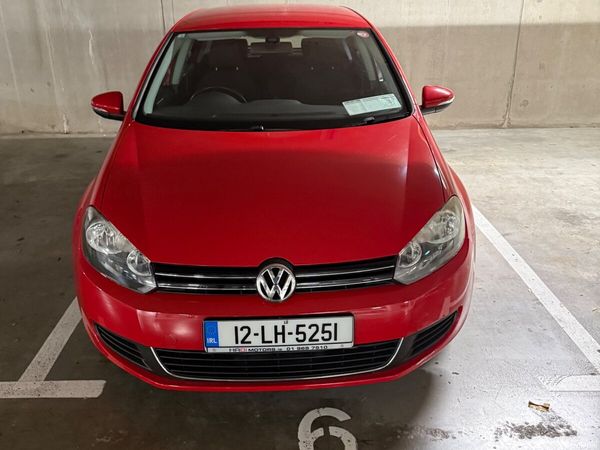 Volkswagen Golf Hatchback, Petrol, 2012, Red