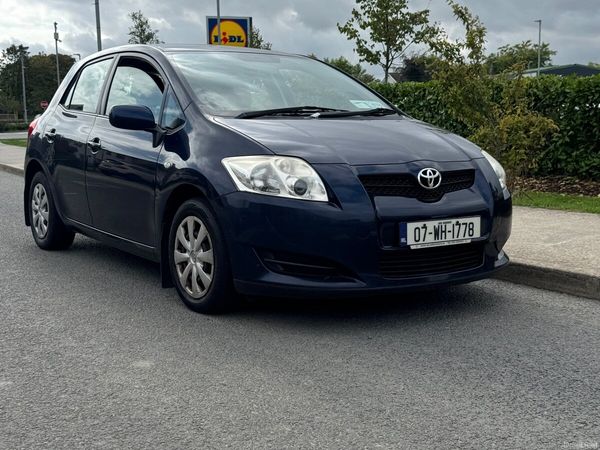 Toyota Auris Hatchback, Petrol, 2007, Blue