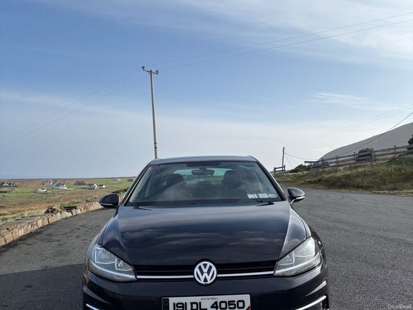 Volkswagen Golf Hatchback, Diesel, 2019, Black