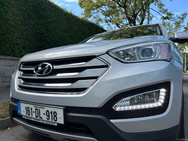 Hyundai Santa Fe SUV, Diesel, 2016, Silver