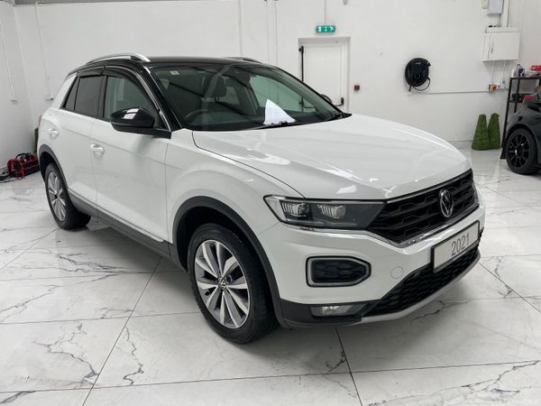 Volkswagen T-Roc Hatchback, Diesel, 2021, White