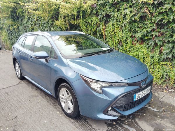 Toyota Corolla Estate/Jeep, Petrol Hybrid, 2021, Blue